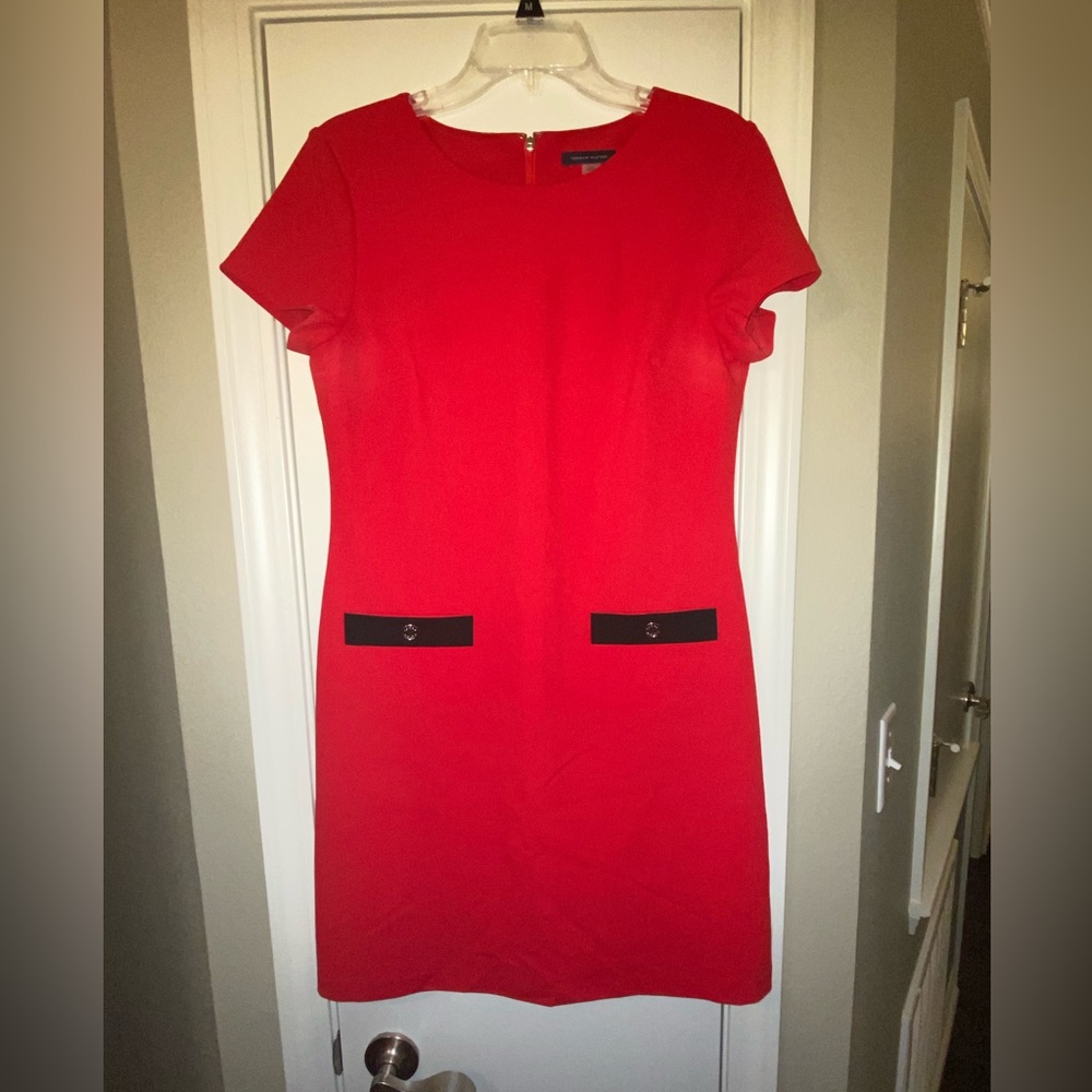 Red Tommy Hilfiger dress